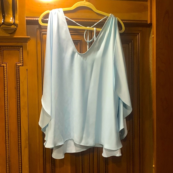 NWT Trina Turk Haipo Top Sky Color Size X-Large - Picture 4 of 8